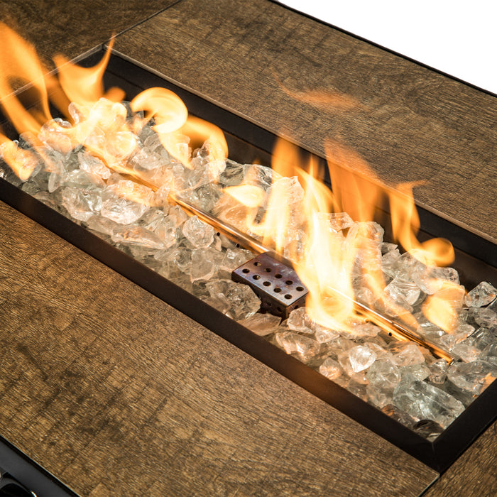 1/2 Inch Reflective Fire Glass for Fire Pits, Clear